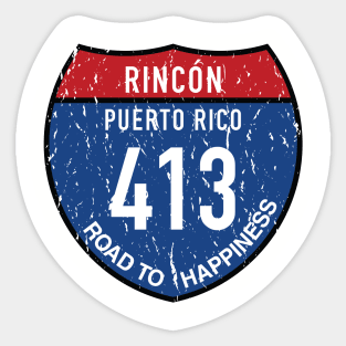 Rincon | Road to Happiness Sticker